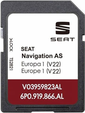 SEAT NAVIGATION AS 2026 SAT NAV MAP UPDATE SD CARD