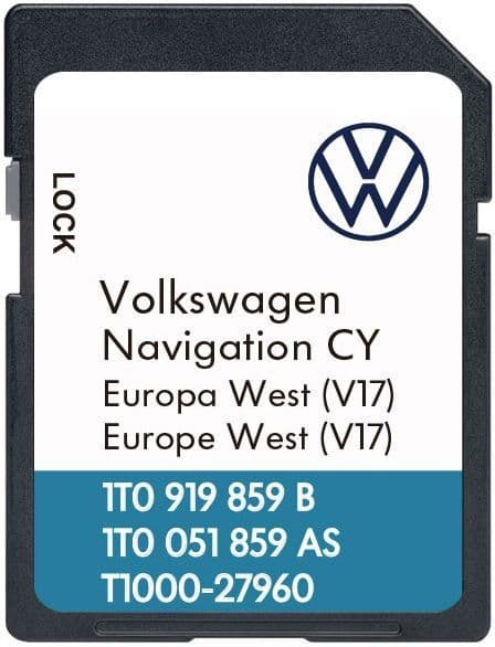 Skoda Sat Nav Map Discs | DVD SD Update 2025