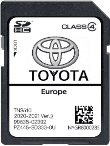 TOYOTA TNS510 SAT NAV MAP SD CARD NAVIGATION UPDATE 2021