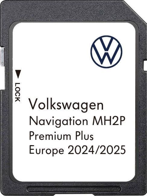 VW TOUAREG DISCOVER PREMIUM SAT NAV MAP SD CARD EUROPE 2024-2025