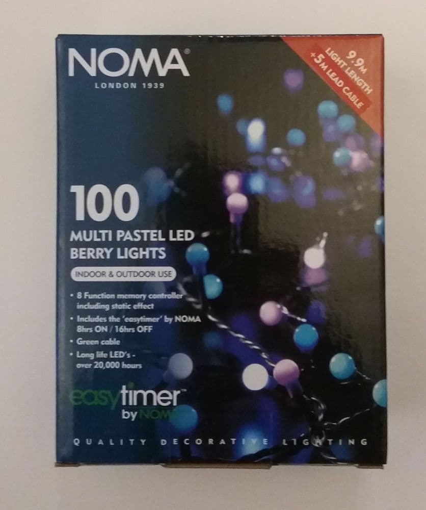Dalugo Luci LED Multicolore, 3M 30 LED luci Albero di Natale