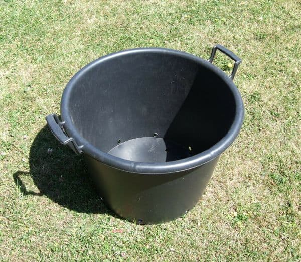 2 x 50 Litre Heavy Duty Plastic Plant Tubs With Handles Potato Tomato Trees