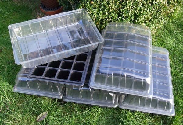 5  Full Size Propagator Seed Starting Kits Sets with  24  Cell Iserts