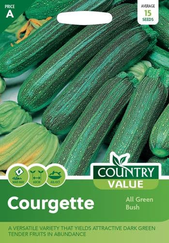 Courgette All Green Bush