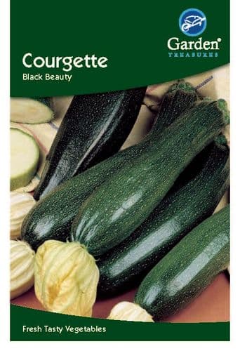 Courgette Black Beauty     by Garden Treasure
