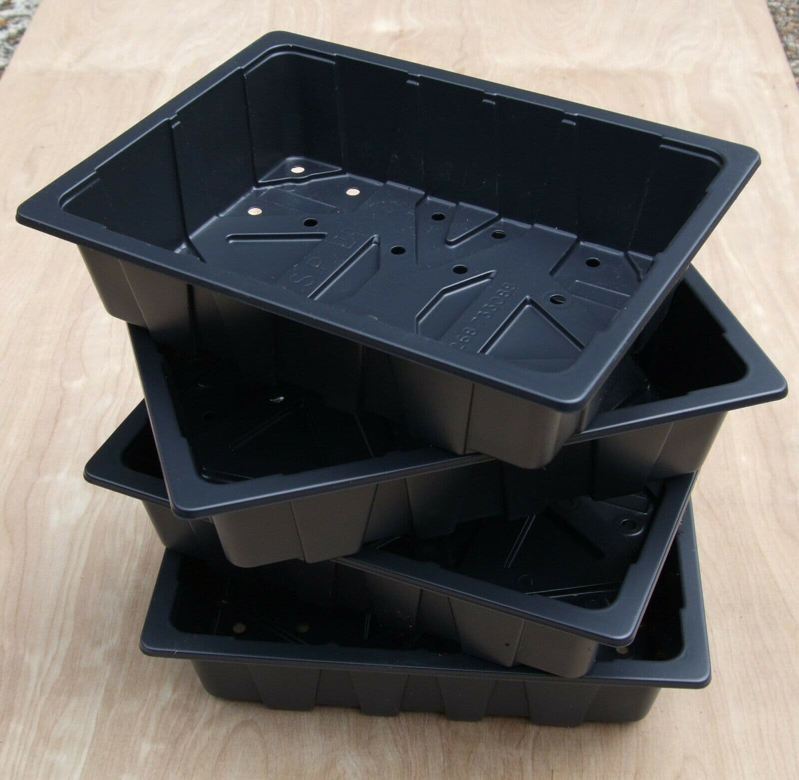 Half Seed Tray and Propagator Lid Set