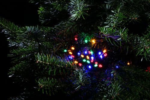 Noma 120 Multi Colour LED String Lights