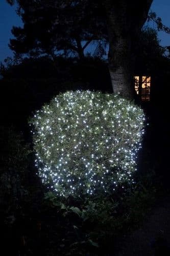 Noma 400 Fit & Forget Battery Operated White LED String Fairy Lights 6816006GW