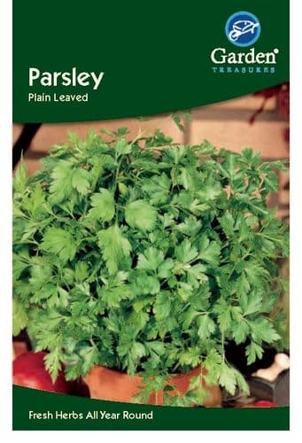 Parsley Plain Leaved by Garden Treasures