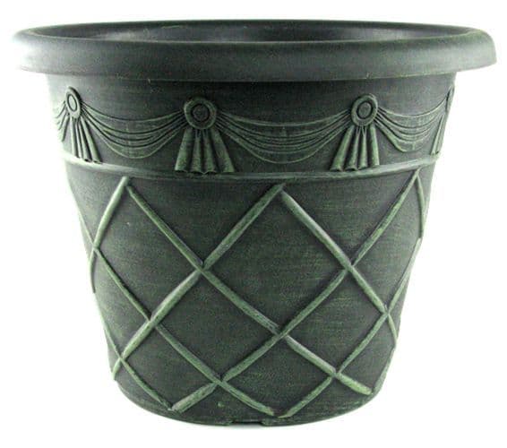 Plant Pot 34cm Tuscany Planter Verdigris