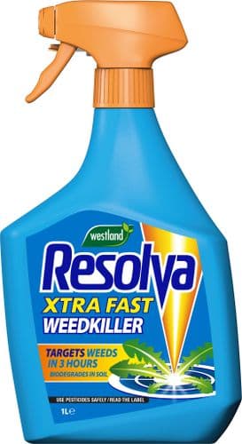 Resolva Xtra Fast  Weed Killer 1ltr 3 hour formula