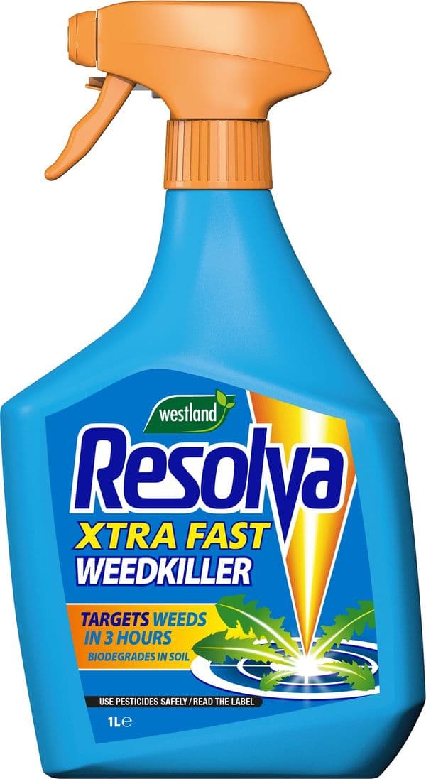 Resolva Xtra Fast Weed Killer 1ltr 3 hour formula