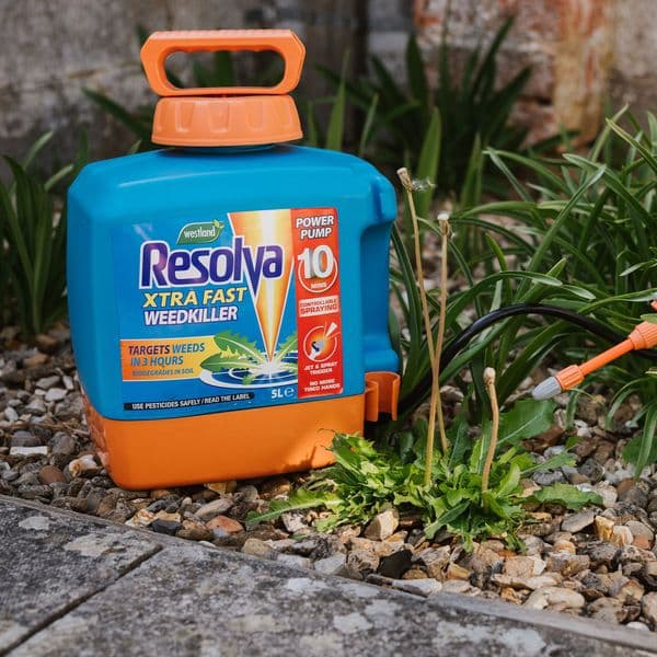 Resolva Xtra Fast  Weed Killer  5litre with Spray Pump