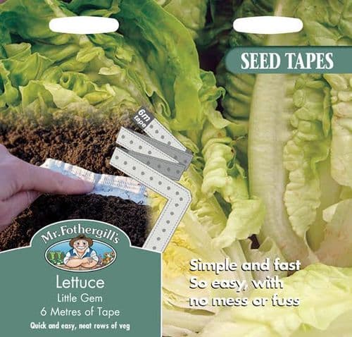 Seed Tapes     Lettuce    (Little  Gem )