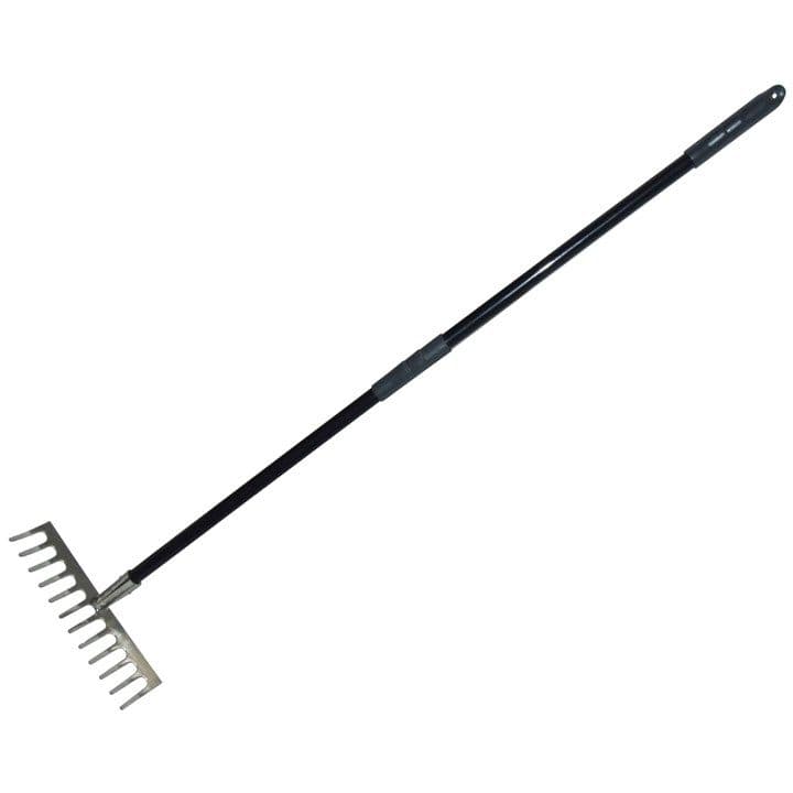 Stainless Steel Soil Rake 12 tooth by Amtech tools