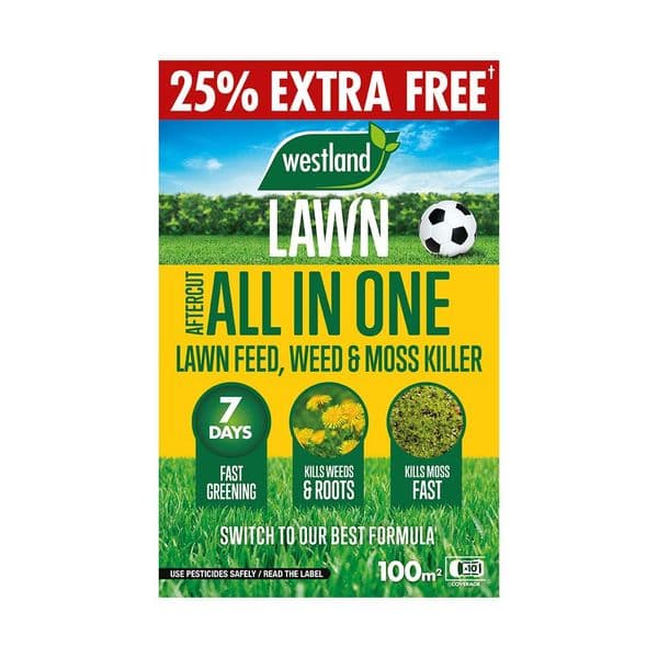 Westland All in Lawn Feed , Weed and Moss Killer 20400630