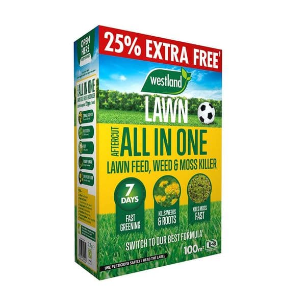 Westland All in Lawn Feed , Weed and Moss Killer 20400630