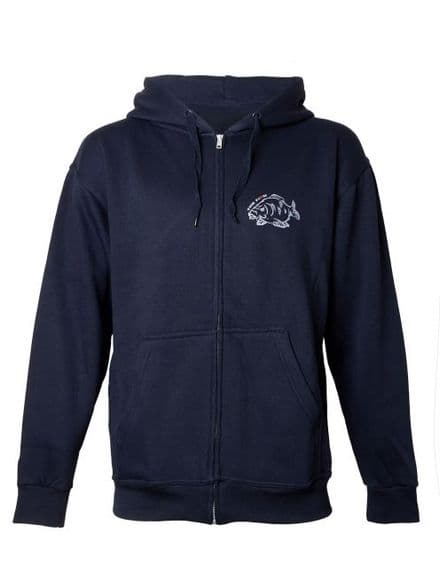 The Firm Zip Up Hoody Navy