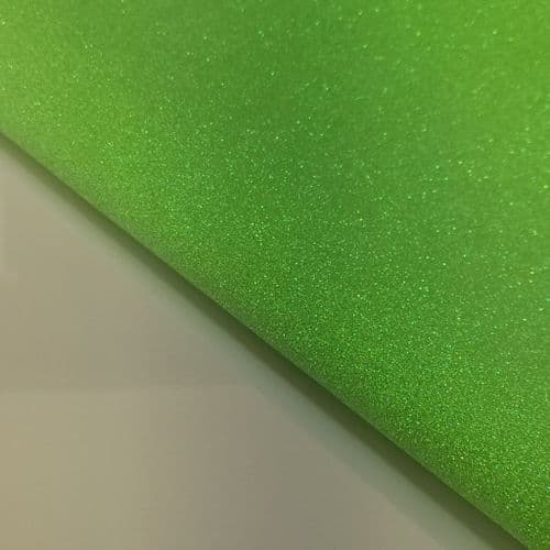 Apple Green 54" Fine Glitter Fabric