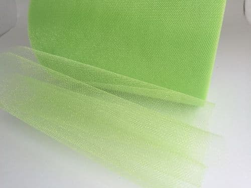 Apple Grenen Shimmer Shiny Tulle Roll Eurotulle