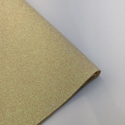 Beige 54" Fine Glitter Fabric