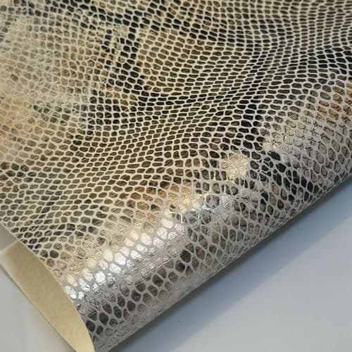 Black and Gold Shape EM Crafting Fabric