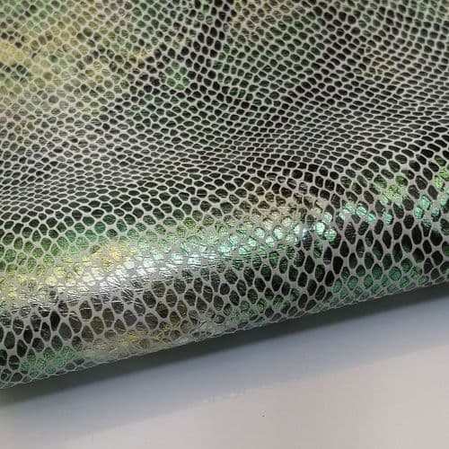 Black and Green Shape EM Crafting Fabric