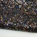 Black A4  Chunky Fabric UK
