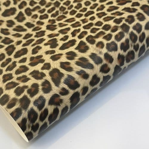 Cheetah Black and Browm Crafting Fabric