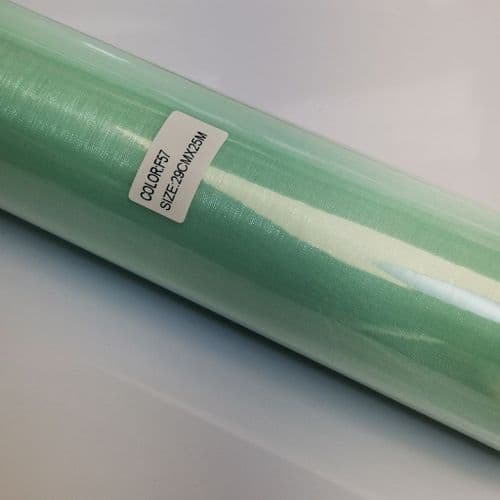 Cool Mint Organza Roll Soft Fabric 29cm x 25 Yards