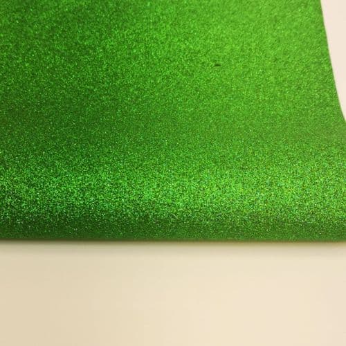 Emerald Fine Glitter Fabric Eurotulle