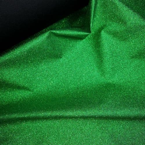 Emerald Glitter Fine Fabric 54 inch Eurotulle