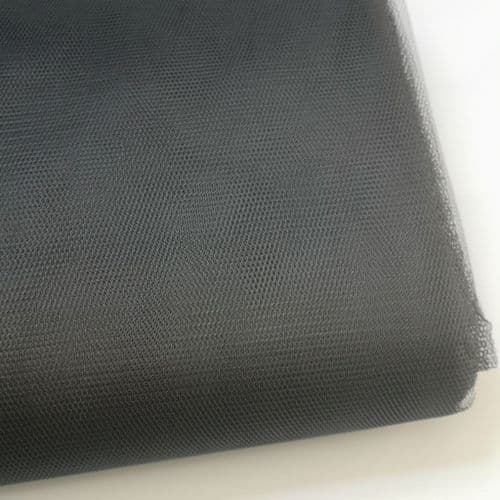 Eurotulle Black Stiff Tulle Fabric 54 inch bolt