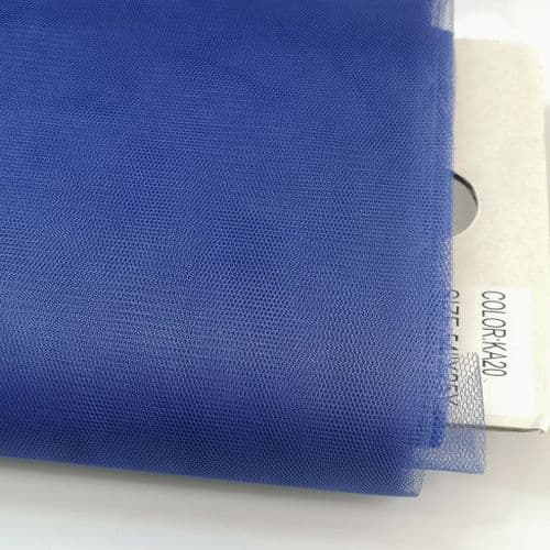 Eurotulle Doorbow Royalblue Honeycomb Tulle 54 inch Bolt