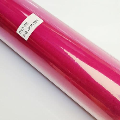 Fuchsia Organza Roll Fabric Wedding Party Venue Decor Chair bows 29cm x 25Y