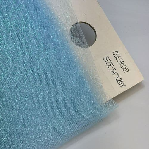 Glitter Light Blue 54 inch x 20 Y x D07
