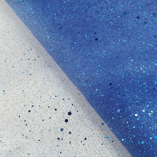 Glitter Tulle Royal Blue A 25 Glitter Sparkle Tulle Netting