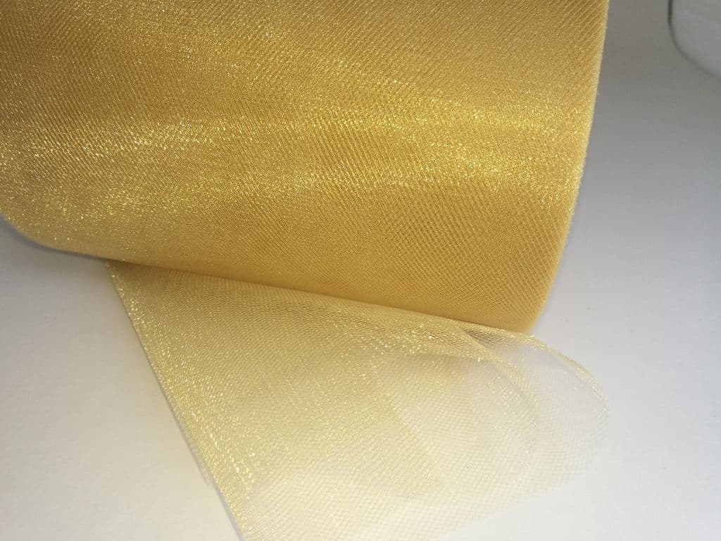 Shimmer Tulle Shinning Gold