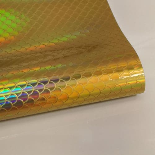 Golden Mermaid Fabric Eurotulle