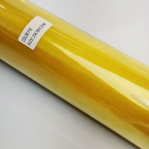Golden Yellow Organza Roll F18 29cm
