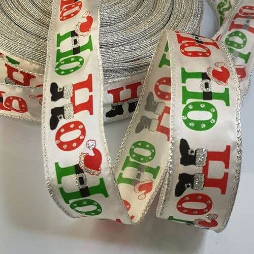 HoHo Wired Ribbon 38 mm Eurotulle
