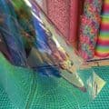 Iridescent Holographic Clear Transparent Fabric UK