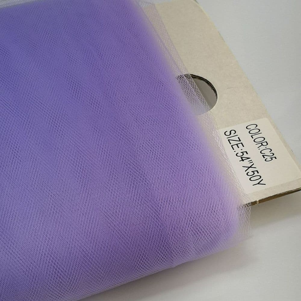 Nylon Tulle Lavender Soft Tulle