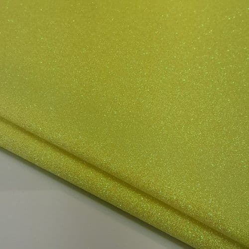 Lemon 54" Fine Glitter Fabric