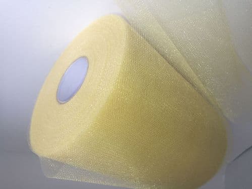 Light Gold Shimmer Shiny Tulle Roll Eurotulle