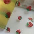 Light Yellow  Strawberry Soft Tulle UK