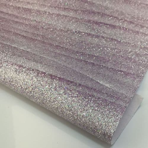Lilac Frosting 54" Fine Glitter Fabric