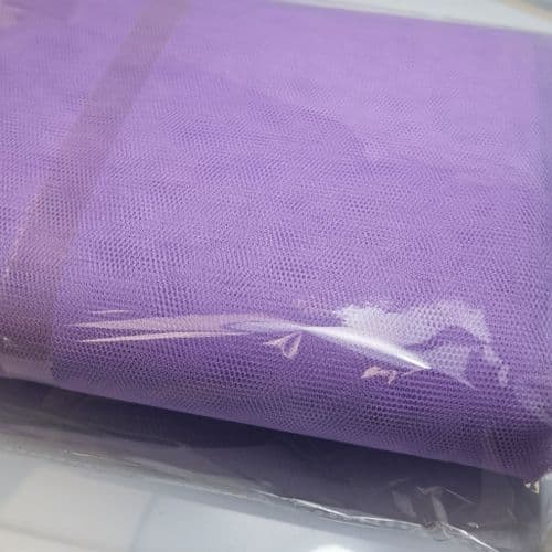 Lilac Stiff Honeycomb Tulle Bolt 54 inch