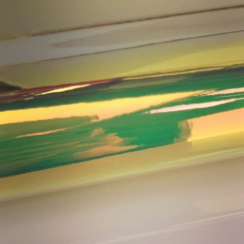 Mirror Effect Gold Crafting Fabric Eurotulle