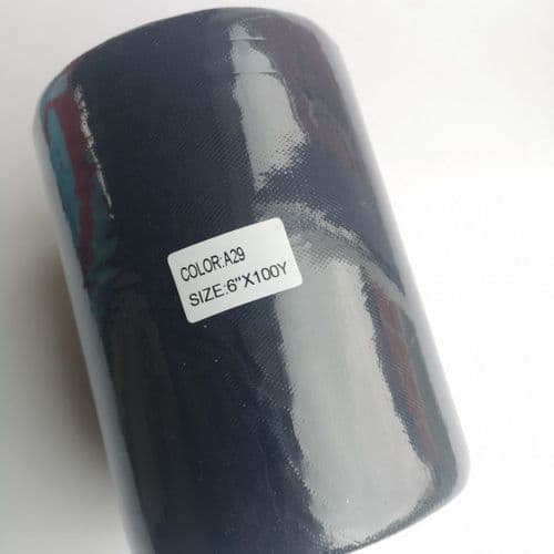 Navy Blue Polyester Tulle Roll A Range 100 Yards